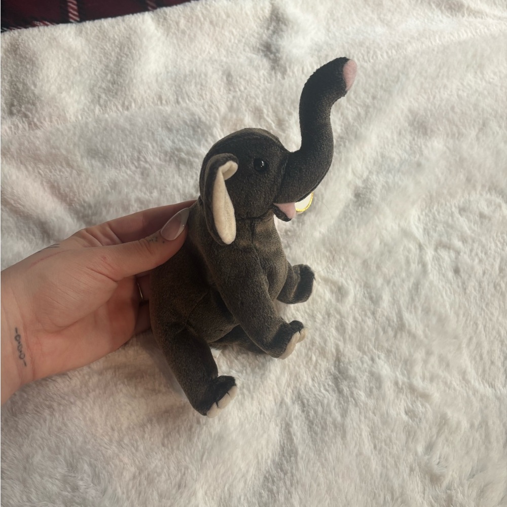 Ty Beanie Baby Trumpet The Elephant (1997)
